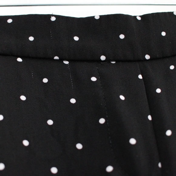 POLKA DOT MID RISE PANTS | CYNTHIA ROWLEY - Picture 4 of 8